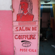 A hair salon in Dakar, Senegal.